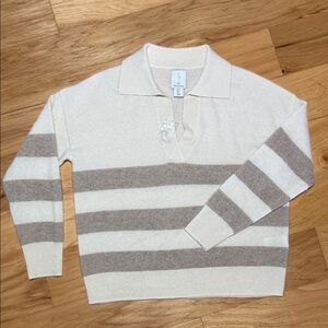 NEW Joie 100% Cashmere Collared Sweater